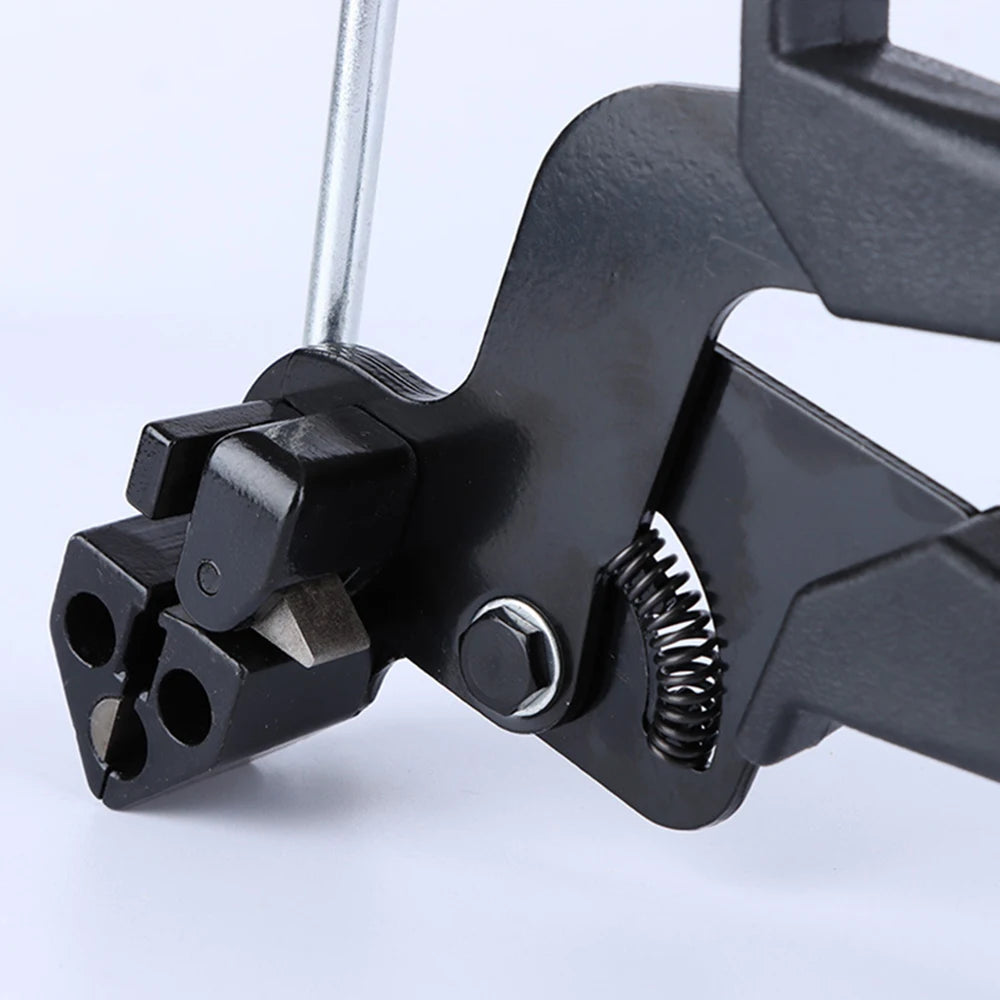 Heavy-Duty Stainless Steel Cable Tie Gun – Automatic Tensioning & Cutting Zip Tie Tool for Professional Fastening