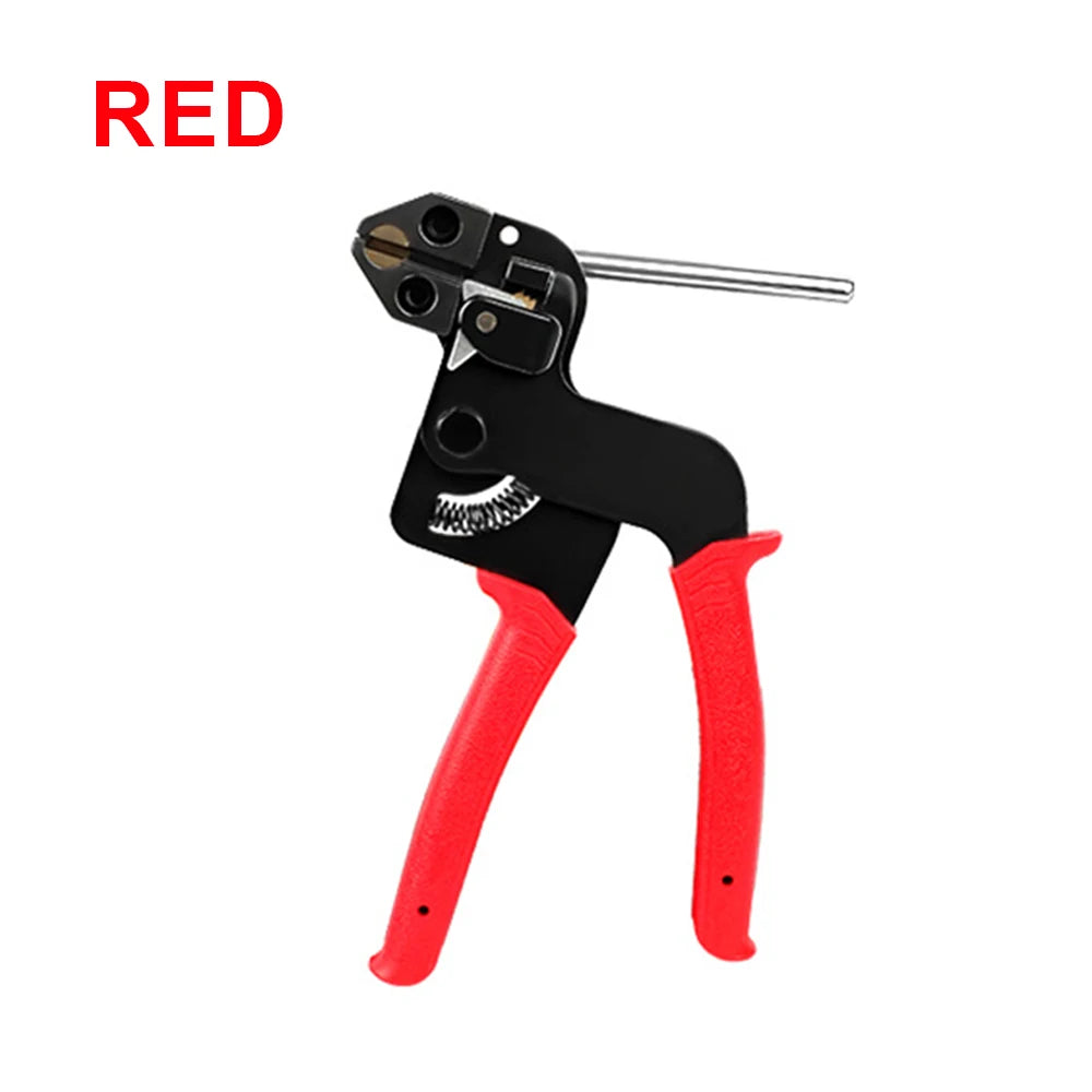 Heavy-Duty Stainless Steel Cable Tie Gun – Automatic Tensioning & Cutting Zip Tie Tool for Professional Fastening